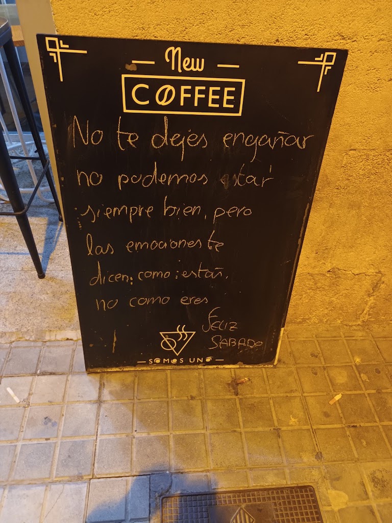 New Coffee Alcoi — Carta