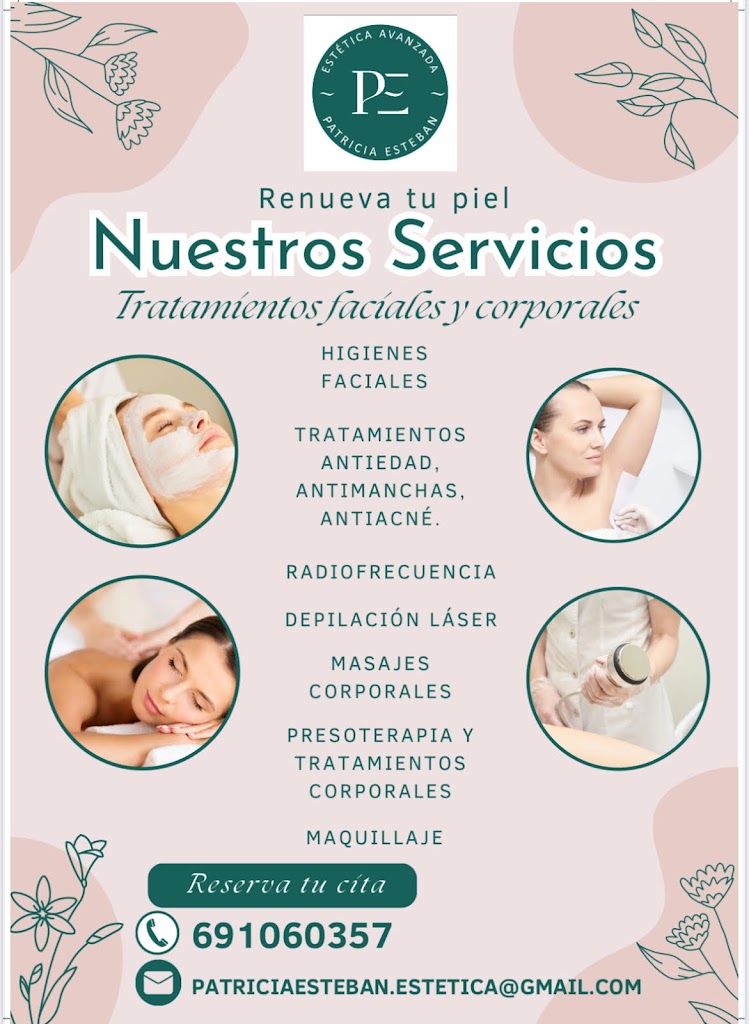 Estetica Avanzada Patricia Esteban — Carta