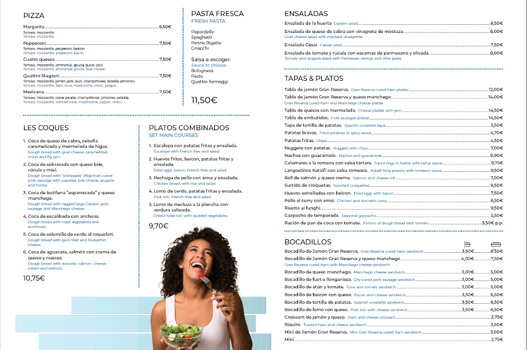 Internacional Lounge Bar & Resto — Carta