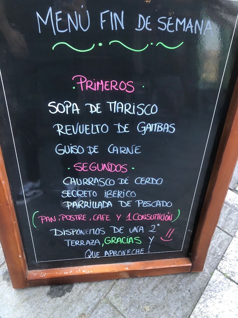 Bar Bora Bora — Carta