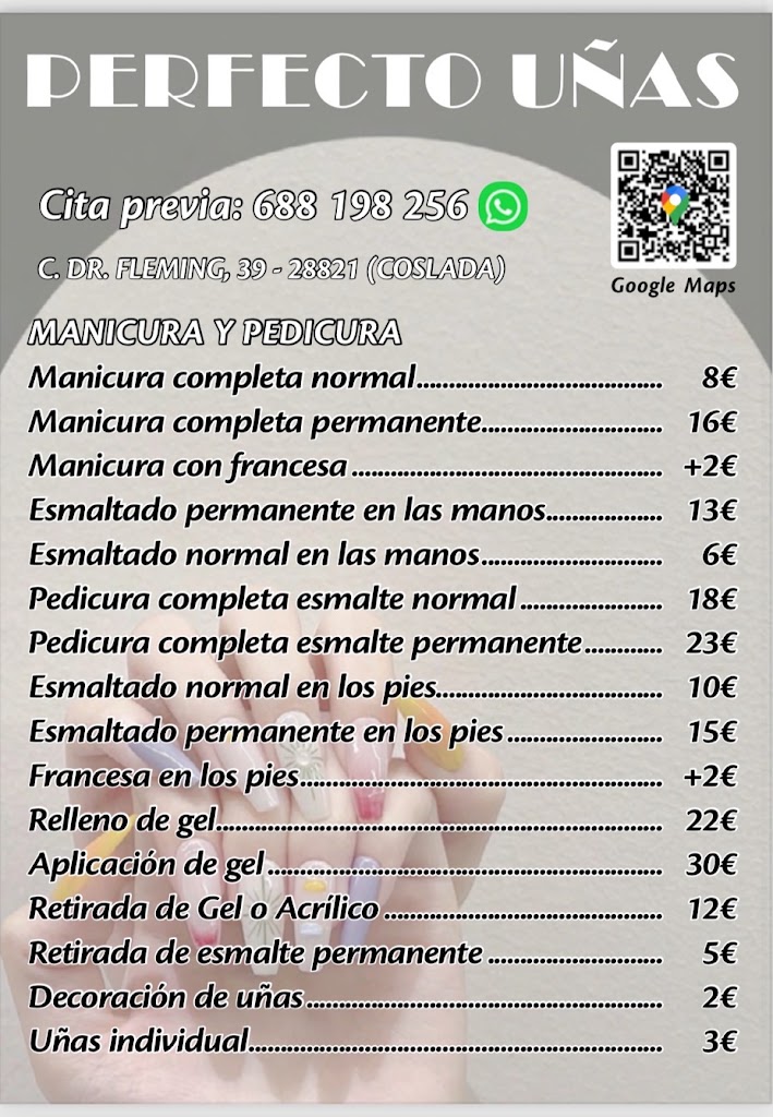 Perfecto Unas — Carta