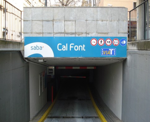 Parking Saba Plaza Cal Font — Del propietario