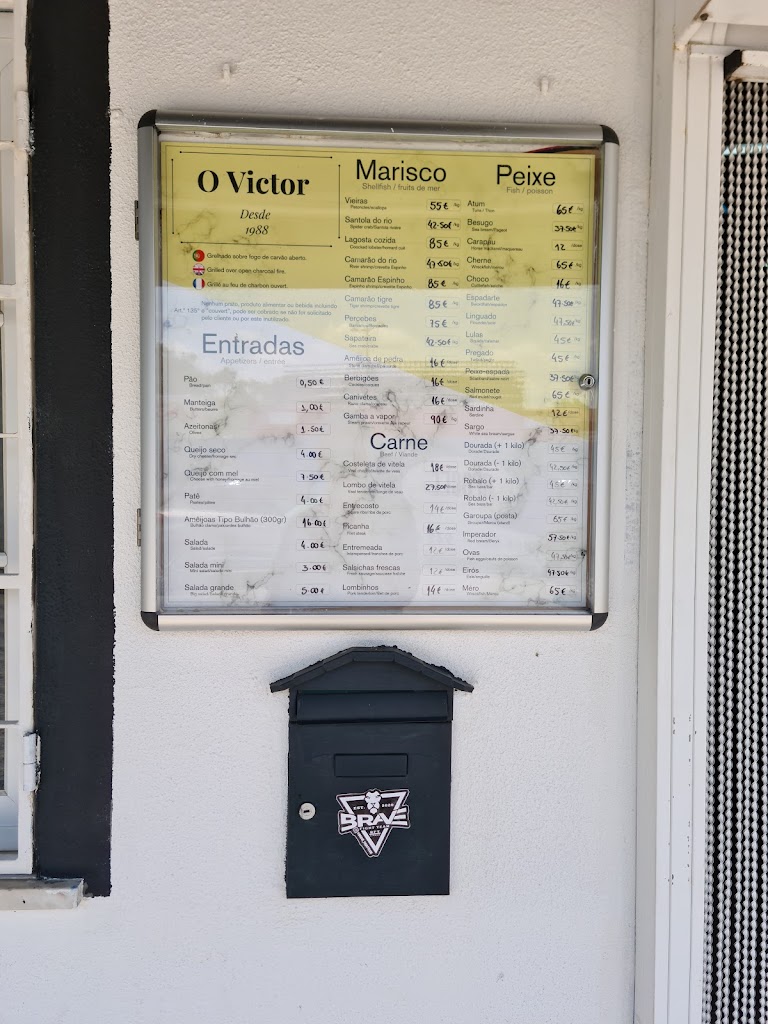 O Victor — Carta