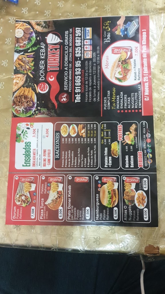 Donner Kebab Turkey — Carta