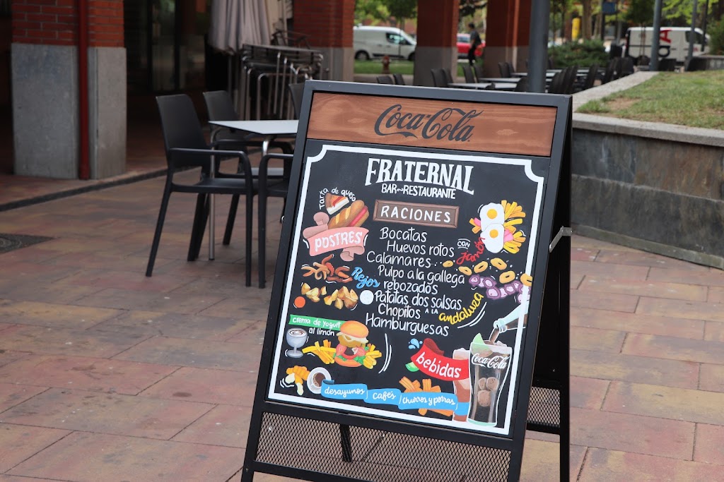 Fraternal restaurante bar Tres Cantos — Carta