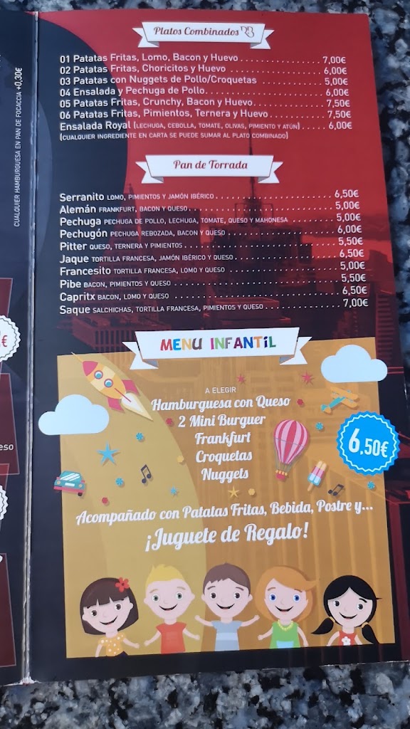 El pirata — Carta