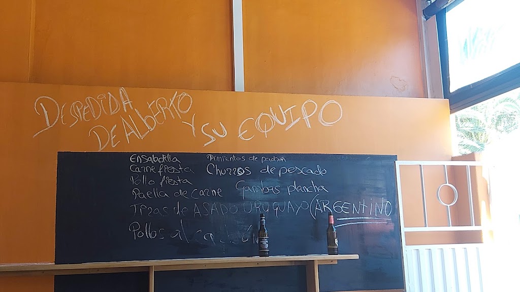 Bar Cafeteria La Escuela — Carta