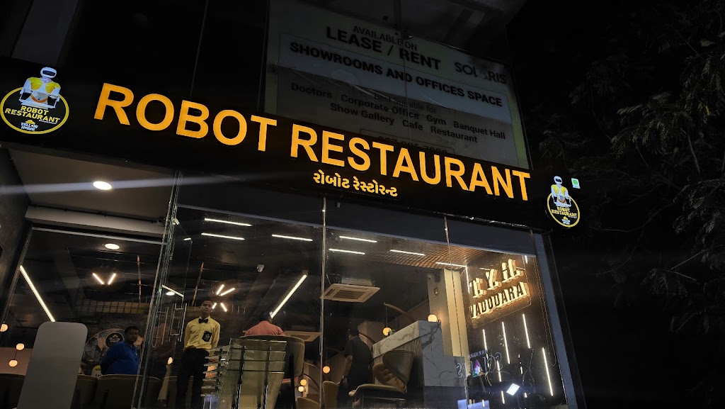 The Robot Restaurant Vadodara The Yellow House