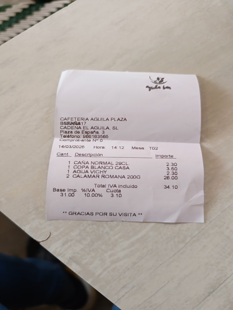 Aguila Bar Plaza de Espana | Restaurante en Elche | Alicante — Mas recientes