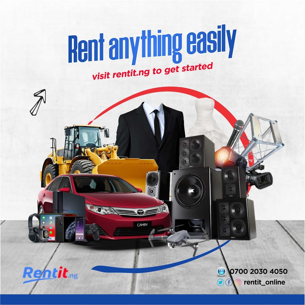 Rentit.ng - Rent/Hire/Lease cars and construction equipments Lagos, Nigeria em Ikeja