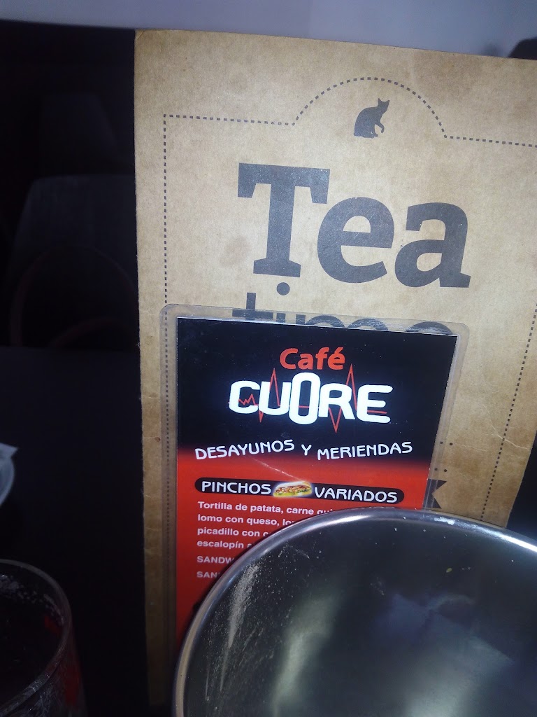 Cafe Cuore — Carta