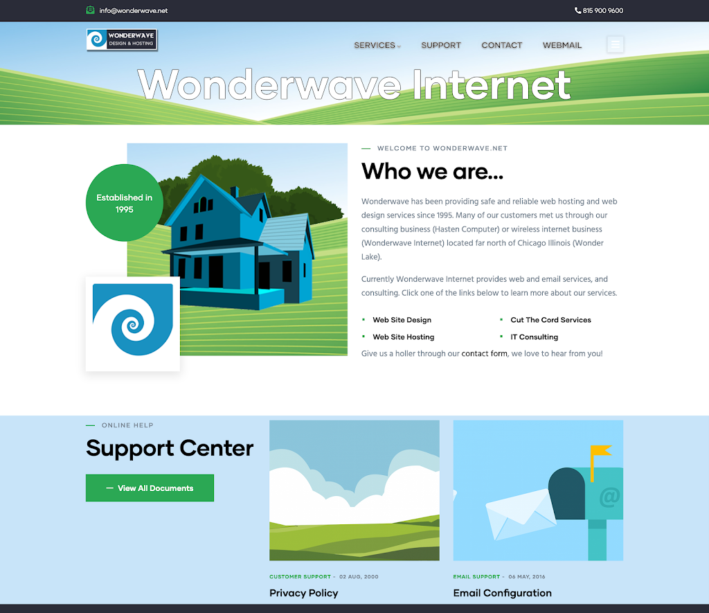 Wonderwave Design Hosting