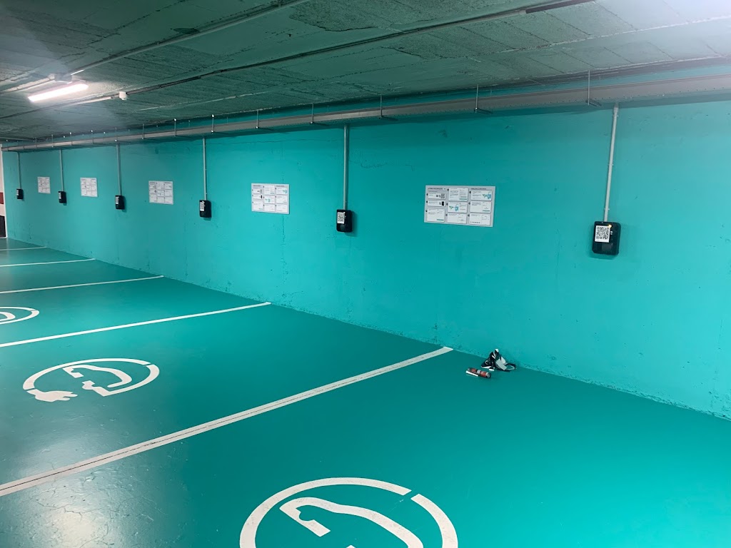 Estacion de carga de vehiculos electricos