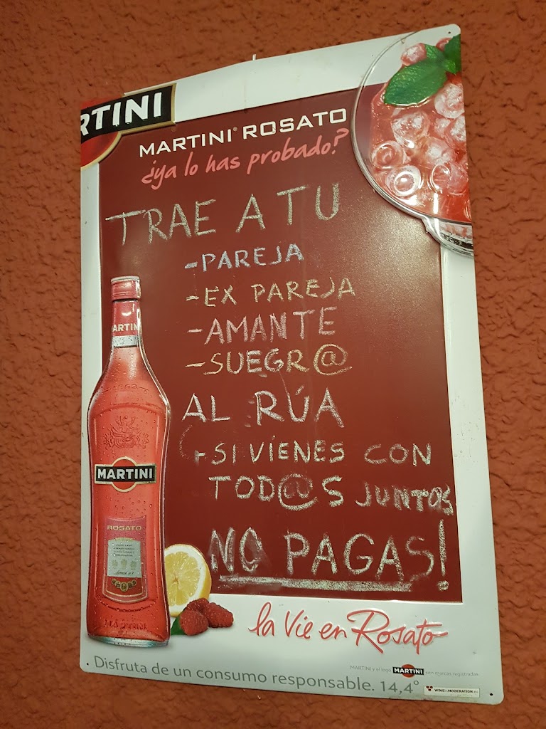 Taberna Rua — Carta
