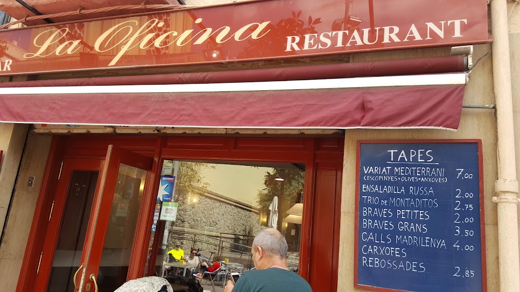 Restaurant la Oficina — Carta