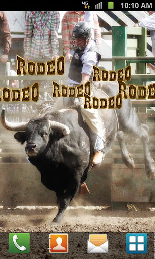 【免費個人化App】Bull Rodeo Live Wallpaper-APP點子