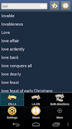 English Latin dictionary + poster 1