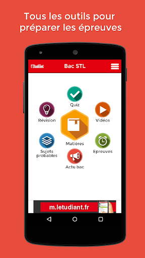 免費下載教育APP|Bac STL 2016 avec L'Etudiant app開箱文|APP開箱王