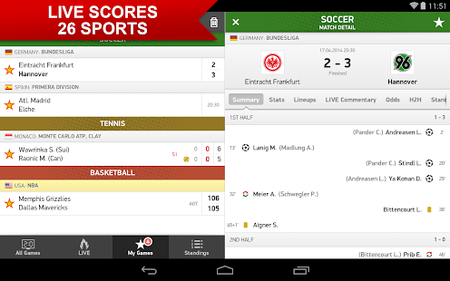 FlashScore Livescore