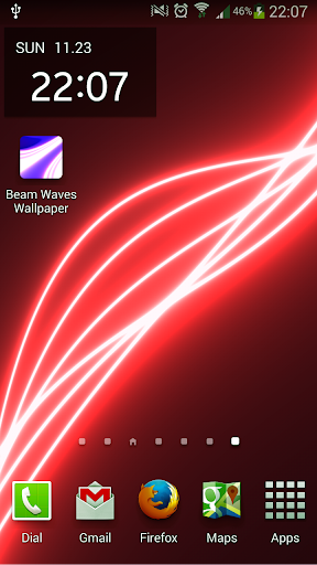 【免費個人化App】Beam Waves Live Wallpaper Free-APP點子