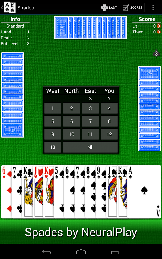 Spades by NeuralPlay Android Apps on Google Play