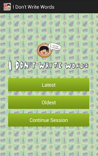 I Don't Write Words Viewer