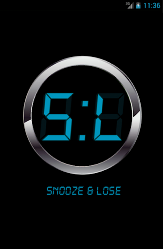 Snooze and Lose Alarm Clock