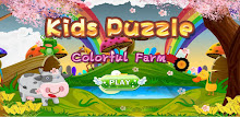 Kids Puzzles -Colorful farm hd APK