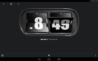 Captura de pantalla de 3D Retro Flip Clock APK #16