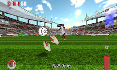 ゴールキーパーサッカーゲームの3Dのおすすめ画像1
