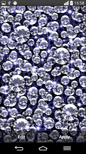 Diamonds Live Wallpaper