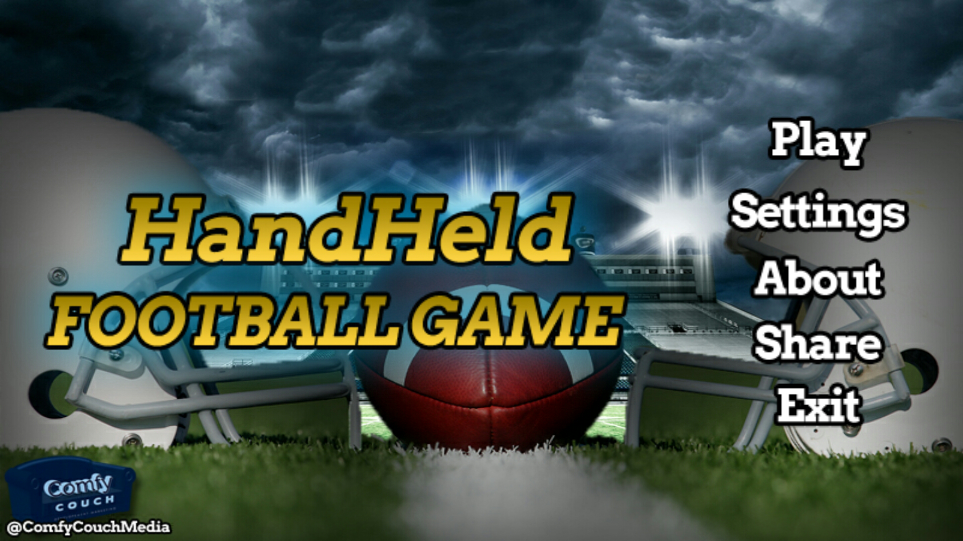 Android application Football Game screenshort