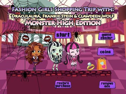 Fashion Monster Girls Shopping