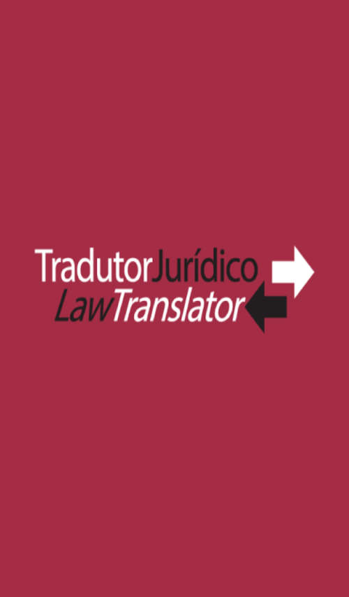 Android application Tradutor Jurídico screenshort