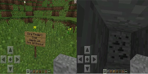 Ore Locator Mod for MCPE