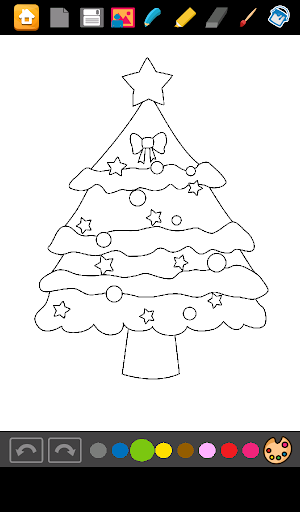 【免費教育App】Coloring Christmas Tree Games-APP點子