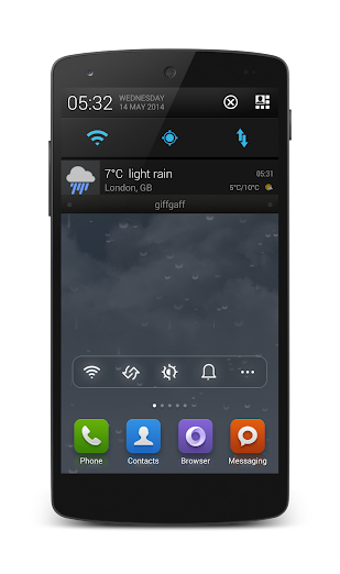 3D Parallax Weather - screenshot