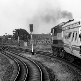 Going through Zigzag by Suaib Akhter - Transportation Trains