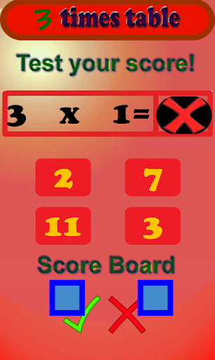 【免費教育App】Kids Times Tables Test Pro-APP點子