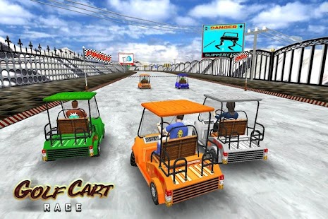 Golf Cart Race Golf Cart Race