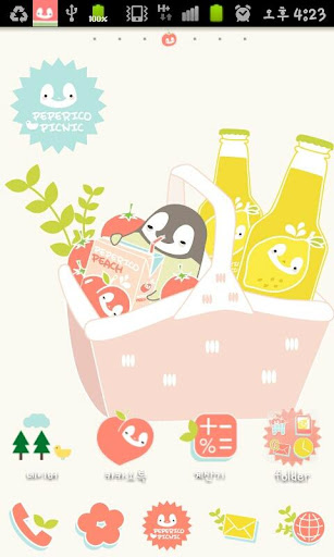 免費下載個人化APP|Pepe-picnic Go launcher theme app開箱文|APP開箱王