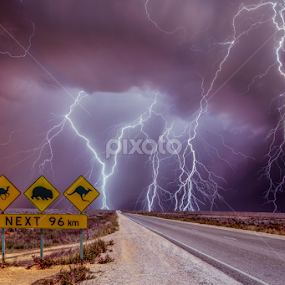 Highway massacre by Craig Eccles - Landscapes Weather