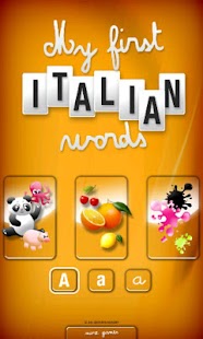 My first Italian words Screenshots 4