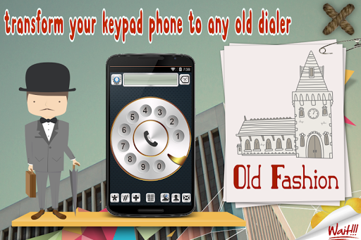 【免費通訊App】Old Fashioned Phone Dialer-APP點子