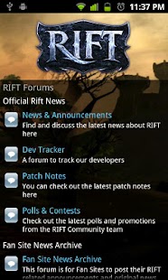 RIFT Forum Browser