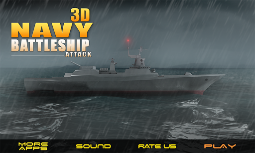 海軍戰艦戰爭攻擊 3D