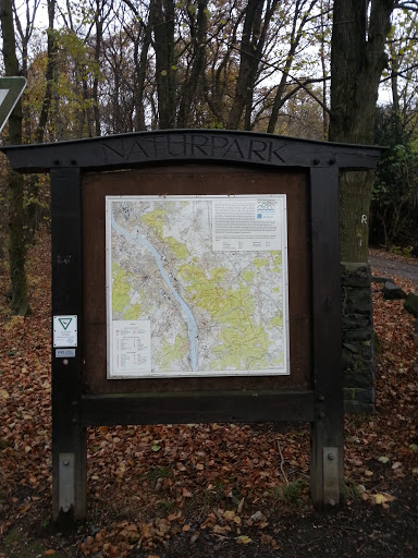 Infotafel Naturpark Siebengebirge
