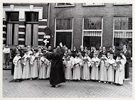 Het koor van de Bossche Sint-Janskathedraal langs de route van de jaarlijkse omgang in Den Bosch