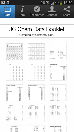 JC Chem Data Booklet
