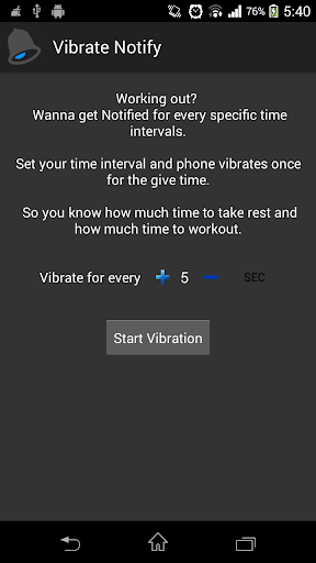 Vibrate Notify